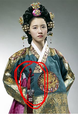 옷고름 이미지